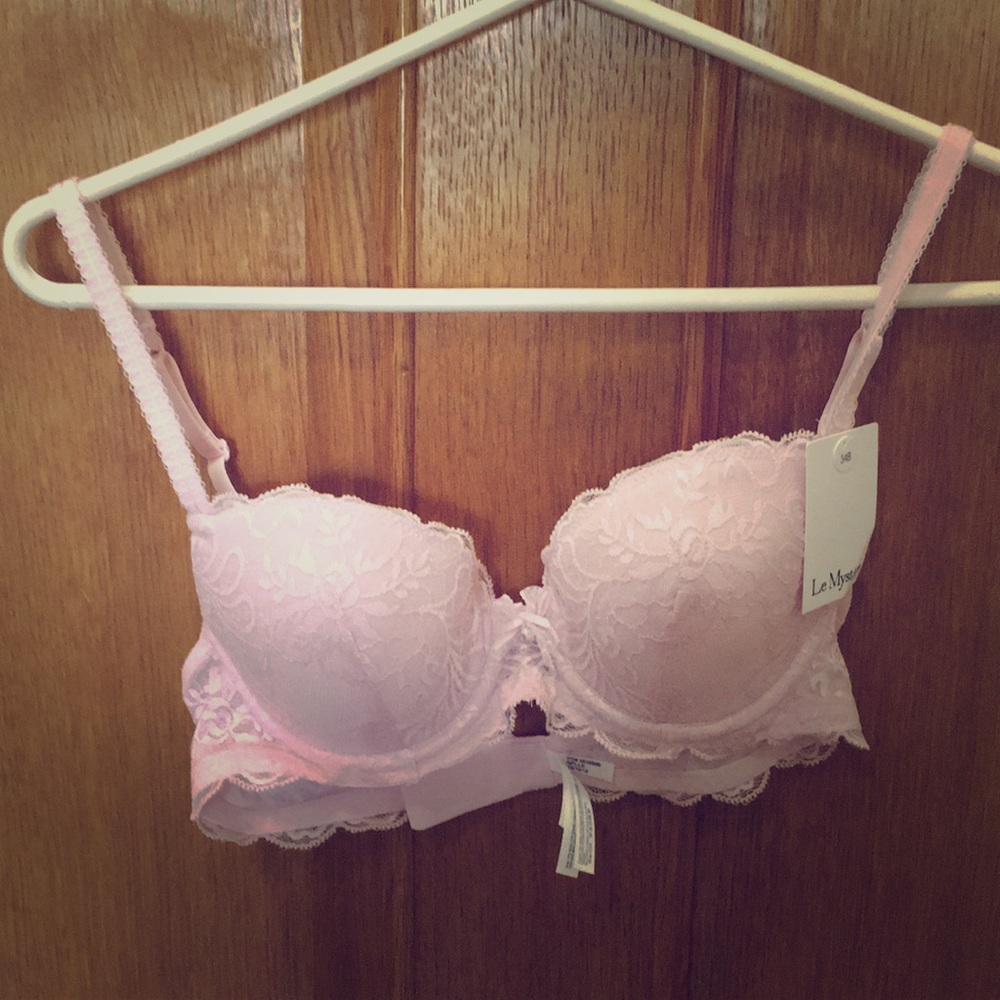 Le Mystere Sophia Lace Pink Bra
